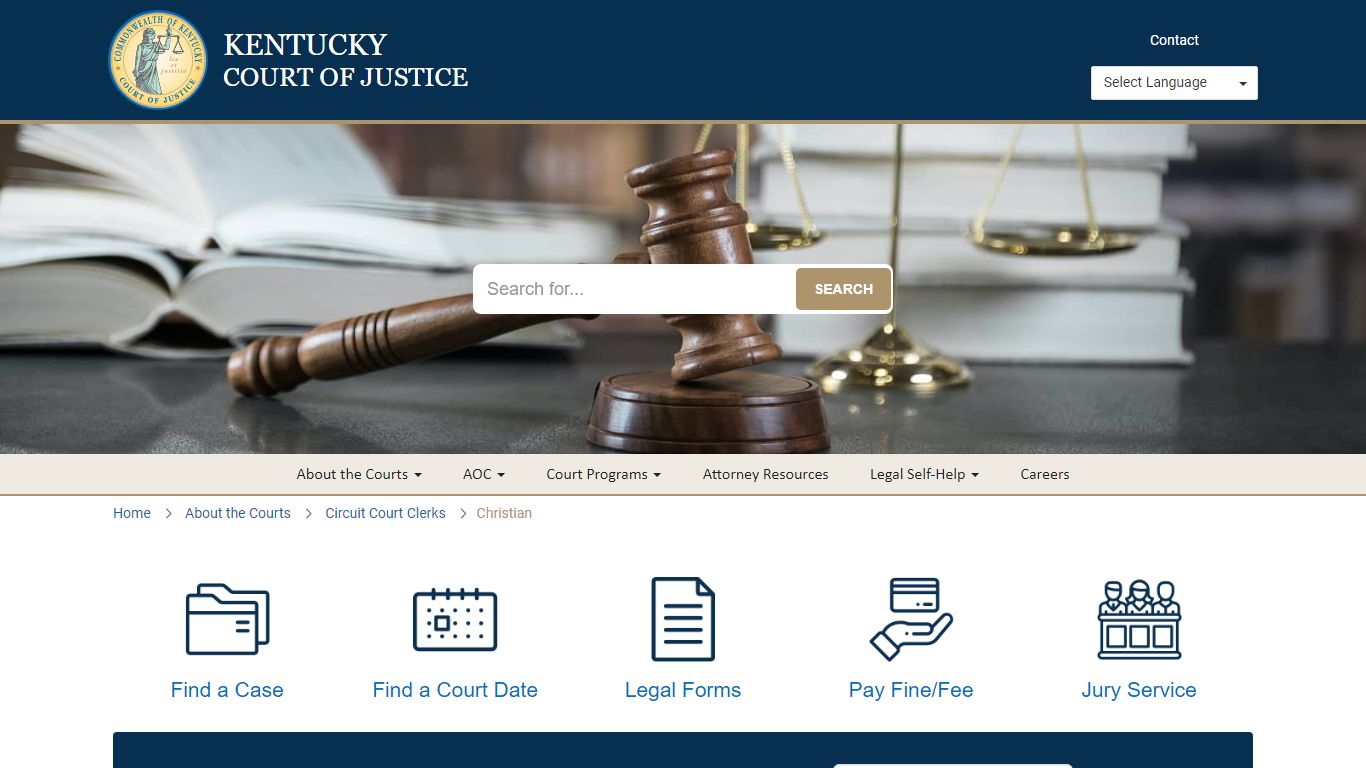 Christian - Kentucky Court of Justice